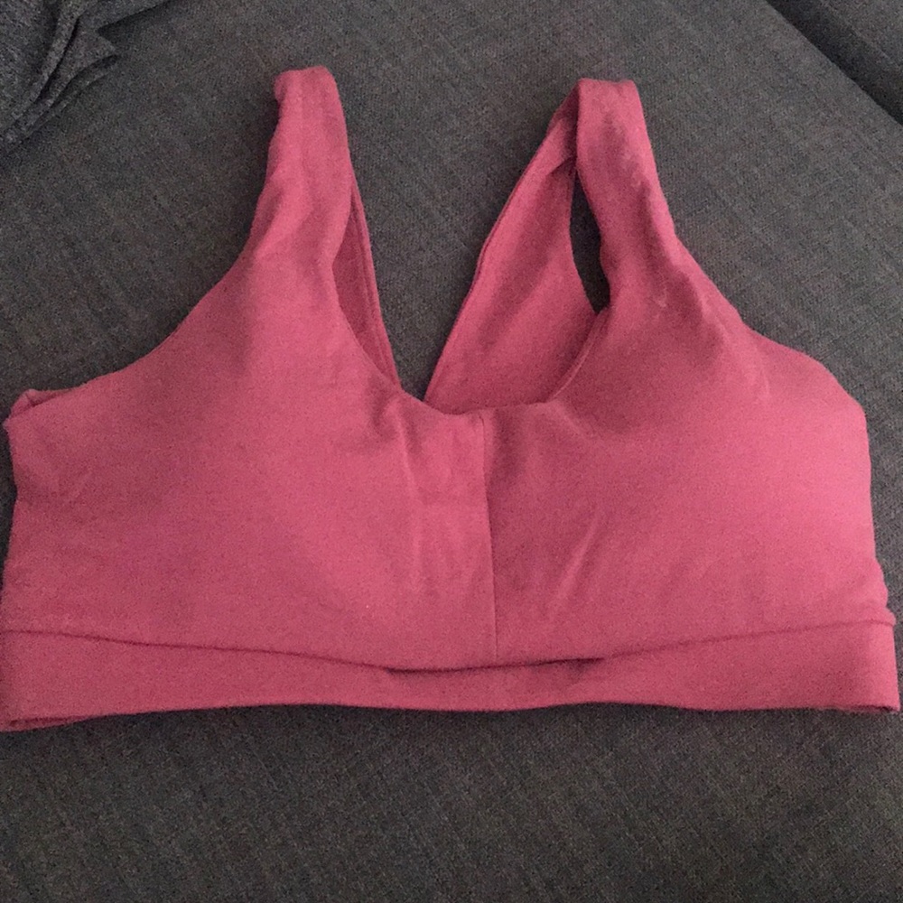 Whitney gymshark bra hot fire pink size medium